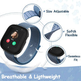 2-Stück Armbänder kompatibel mit Xplora X6/Anio 6 Armband, Kids Smartwatch Klettverschluss Mädchen Jungen Verstellbare Ersatz Armbänder für X6 Play/X6 Pro/Anio6