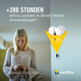 VARTA Batterien Knopfzellen CR2032, 10 Stück, Power on Demand, Lithium, 3V, kindersichere Verpackung, für Smart Home Geräte, Autoschlüssel und weitere Anwendungen [Exklusiv bei Amazon]