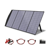 Faltbares Solarpanel 200W Solarmodul Solarladegerät Speziell US Solarzelle mit MC-4 Ausgang für Tragbare Powerstation Solargenerator Camping Wohnmobil