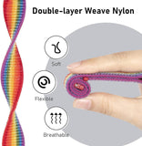 3-Stück Kinder Armbänder für XPLORA X5 / XGO2/XGO3 Armband, Xplora Kids Smartwatch Weich Sport Nylon Ersatzbänder für XPLORA X5 Play/XGO 2/XGO 3, Mädchen Jungen Geschenk