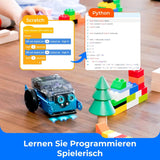 Makeblock mBot 2 Programmierbarer Roboter Kompatibel mit Scratch Python Codierungsroboter für Kinder Unterstützt WiFi IoT AI Technologie im Ferngesteuerten STEM Spielzeug Geschenke