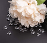 500 Stück hell Blau Herzen Diamantkristalle 12mm glitzernde Streudeko Deko Funkelnd Steine Kristalle Konfetti Diamanten zum DIY Verzieren Dekoration Hochzeit Verlobung,Valentinstag