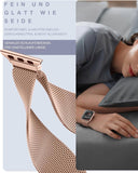 Apple Watch Armband 41mm 40mm 38mm 46mm 45mm 44mm 42mm Damen Herren, Einstellbar Metall Armbänder aus Edelstahl für iWatch Series Se Ultra 10 9 8 7 6 5 4 3 2 1