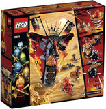 LEGO NINJAGO Feuerschlange, Spielzeug für Kinder mit 4 Minifiguren, Meister des Spinjitzu Spielset