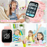 Smartwatch Kinder, 4G Kinder smartwatch, GPS Tracker Kinder, Armbanduhr Kinder Junge,kinderuhr mit Video Phone Call, Schulmodus, SOS-Funktion, Kamera und Schrittzähler