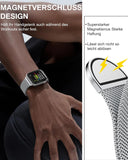 Apple Watch Armband 40mm 42mm 41mm 38mm 46mm 45mm 44mm Damen Herren, Einstellbar Edelstahl Metall Armbänder für iWatch Series 11 10 9 8 7 6 5 4 2 SE 3 Ultra 3