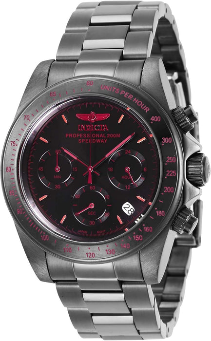 Invicta Speedway Edelstahl Herren Quarzuhrwerk - 39mm