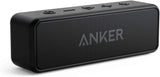 Anker SoundCore 2 Bluetooth Lautsprecher, Enormer mit Dualen Bass-Treibern, 24h Akku, Verbesserter IPX7 Wasserschutz, Kabelloser