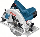 Bosch Professional Handkreissäge, 190 mm Sägeblatt-Ø, 30 mm Sägeblattbohrungs-Ø, 70 mm Schnitttiefe, HM-Sägeblatt, Absaugadapter, 1.400 W, Karton