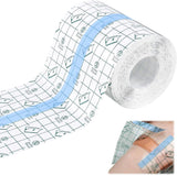 10cm×10m Wasserdicht Transparent Bandage, Duschpflaster Wasserfest, Stretch Wundkompressen Tattoo Verband zur Nacken, Rücken, Schulter, Arme, Handgelenke, Oberschenkel, Knie