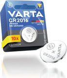 VARTA Batterien Knopfzellen CR2430, 10 Stück, Power on Demand, Lithium, 3V, kindersichere Verpackung, für Smart Home Geräte, Autoschlüssel und weitere Anwendungen [Exklusiv bei Amazon]