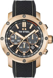 TW Steel Grandeur Tech Herren 48mm Chronograph Quarzuhr mit Silikonarmband