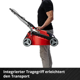 Einhell City Akku-Rasenmäher GE-CM 18/30 Li Kit Power X-Change (18 V, 30 cm Schnittbreite, bis 150 m², Brushless, 25L Fangkorb, 30-70 mm Schnitthöhe, inkl. 3,0 Ah Akku + Ladegerät)