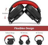 Bluetooth Kopfhörer Over Ear, 72 Stdn HiFi Stereo Kopfhörer Kabellos, Wireless Headphones mit 6.35mm & 3.5mm ÖZENSAAT