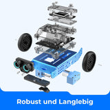 Makeblock mBot 2 Programmierbarer Roboter Kompatibel mit Scratch Python Codierungsroboter für Kinder Unterstützt WiFi IoT AI Technologie im Ferngesteuerten STEM Spielzeug Geschenke