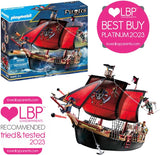 PLAYMOBIL Pirates 70411 Totenkopf-Kampfschiff, Ab 5 Jahren [Exklusiv bei Amazon]