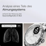 Withings ScanWatch Nova Brilliant - Hybrid Smartwatch Herzgesundheit für M&F - EKG, SPO2, Temperaturüberwachung, Schlaftracking, Atemwegsgesundheit, Zyklustracking, 30 Tage Akkulaufzeit, iOS & Android