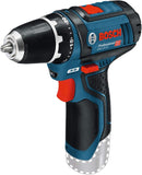 Bosch Professional 12V System Akkuschrauber GSR 12V-15 (inkl. 2x2,0 Akku + Ladegerät) Amazon Exclusive Set: inkl. 39-tlg. Zubehör-Set