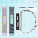 2 Stück Trail Loop Armbänder Kompatibel mit Xplora X6 Armband, Kids Smartwatch Mädchen Jungen Weich Verstellbare Ersatzbänder für Xplora X6 Play/Xplora X6 Pro.