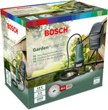 Bosch Home and Garden Akku-Tauchpumpe GardenPump 18 (1x Akku, 18-Volt-System, im Karton), 25m, Grün