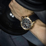 TW Steel Grandeur Tech Herren 48mm Chronograph Quarzuhr mit Silikonarmband