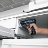 Bosch Professional 12V System Akkuschrauber GSR 12V-15 (inkl. 2x2,0 Akku + Ladegerät) Amazon Exclusive Set: inkl. 39-tlg. Zubehör-Set