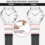 Edelstahl Uhrenarmband Mesh 20mm/22mm Gold/Silber/Schwarz Ersatz Metall Armband Edelstahlarmband mit Magnetverschluss Smartwatch Schnellverschluss Watch Uhren Ersatzband