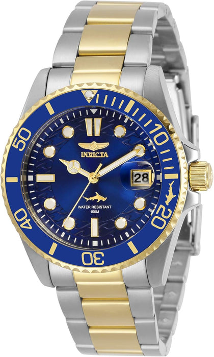 Invicta Pro Diver Edelstahl Quarzuhrwerk - 38mm