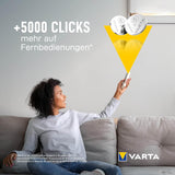 VARTA Batterien Knopfzellen CR2032, 10 Stück, Power on Demand, Lithium, 3V, kindersichere Verpackung, für Smart Home Geräte, Autoschlüssel und weitere Anwendungen [Exklusiv bei Amazon]