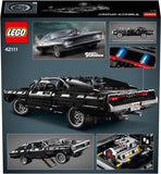 LEGO 42111 Technic Dom's Dodge Charger, Fast and Furious Modellauto Bauset, Geschenk zu Weihnachten für Jungen, Mädchen, Männer, Frauen, ikonisches Sammlerset