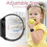 2-Stück Nylon Armbänder kompatibel mit Xplora X6/Anio 6 Armband, Kids Smartwatch Klettverschluss Mädchen Jungen Verstellbare Ersatz Armbänder für X6 Play/X6 Pro/Anio6