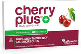 Montmorency-Sauerkirsche Kapseln – hochdosiert (50:1) – Cherry PLUS – pharmazeutische Qualität – laborgeprüft & in Deutschland produziert – 6 Monate – 360 Stück