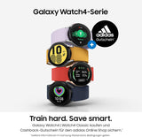 Samsung Galaxy Watch4 Classic, Runde LTE Smartwatch, Wear OS, drehbare Lünette, Fitnessuhr, Fitness-Tracker, 42 mm, Black