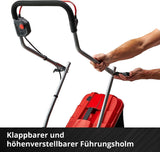 Einhell Akku-Rasenmäher GE-CM 18/33 Li Kit Power X-Change (18 V, 33 cm Schnittbreite, bis 200 m², Brushless, 30L Fangkorb, 25-65 mm Schnitthöhe, inkl. 4,0 Ah Akku + Ladegerät)