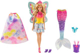 Mattel Barbie Dreamtopia Regenbogen-Königreich 3-in-1 Fantasie Puppe Geschenkset