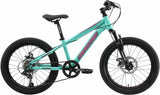 Kinder Fahrrad Mountainbike 7 Gang Shimano, Scheibenbremse ab 6 Jahre | 20 Zoll Kinderrad MTB | RISIKOFREI TESTEN