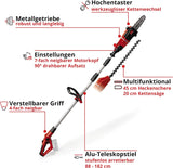 Einhell Akku Multifunktionswerkzeug 18 Li T-Solo (2-in-1 Heckenschere und Motorsäge, Oregon Schwert, ohne Akku & Ladegerät)