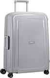 Samsonite S'Cure - Spinner M Koffer, 69 cm, 79 L, mit 4 Rollen, Silber (Silver)