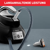 TEFAL ANTI-CALC Leistungsstarke|6,5-Bar Dampfbügelstation|Mit Abnehmbarem Kalk-Kollektor&Geräuschloser Pumpentechnologie|450 g/Min. Dampfstoß|6,5-barPumpendruck|2800W|1.8L|35 x21x24.9cm