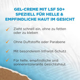 Garnier Gel-Creme mit LSF 50+, Gesichts-Creme mit Sonnenschutz 50ml