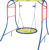 Nestschaukel Schaukel-Gestell aus metall-Gartenschaukel, 120 cm ÖZENSAAT