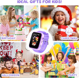 Smartwatch Kinder, 4G Kinder smartwatch, GPS Tracker Kinder, Armbanduhr Kinder Junge,kinderuhr mit Video Phone Call, Schulmodus, SOS-Funktion,  Kamera und Schrittzähler