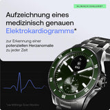 Withings ScanWatch Nova, Hybrid Smartwatch Herzgesundheit für M&F - EKG, SPO2, Temperaturüberwachung, Schlaftracking, Atemwegsgesundheit, Zyklustracking, 30 Tage Akkulaufzeit, iOS & Android