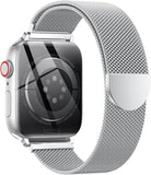 Apple Watch Armband 40mm 42mm 41mm 38mm 46mm 45mm 44mm Damen Herren, Einstellbar Edelstahl Metall Armbänder für iWatch Series 11 10 9 8 7 6 5 4 2 SE 3 Ultra 3