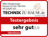 Hoover 100 PETS Akku-Staubsauger, 2-in-1, Mini-Turbodüse für Tierhaare, bis zu 40 Min. Laufzeit, motorisierte LED-Bodendüse, beutellos, kabellos, Modell: HF122GPT, Rot/Titan