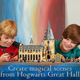 LEGO 75954 Harry Potter Die große Halle von Hogwarts, Geschenksidee für Zauberwelt-Fans, Bauset für Kinder