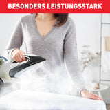 TEFAL ANTI-CALC Leistungsstarke|6,5-Bar Dampfbügelstation|Mit Abnehmbarem Kalk-Kollektor&Geräuschloser Pumpentechnologie|450 g/Min. Dampfstoß|6,5-barPumpendruck|2800W|1.8L|35 x21x24.9cm