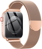 Apple Watch Armband 41mm 40mm 38mm 46mm 45mm 44mm 42mm Damen Herren, Einstellbar Metall Armbänder aus Edelstahl für iWatch Series Se Ultra 10 9 8 7 6 5 4 3 2 1