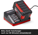 Einhell Starter Kit 5,2 Ah Akku und Fastcharger Power X-Change (Li-Ion, 18 V, 80 min Ladezeit, passend für alle Power X-Change Geräte)