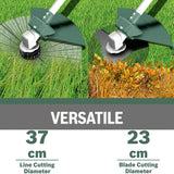 Bosch Home and Garden Elektro Freischneider Motorsense AFS 23-37 (950 W, SchnittkreisØ: 23 cm (Messer), 37 cm (Faden), ÖZENSAAT